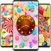 Logo of Candy Clock Wallpaper android Application 